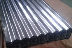 Color coated galvanized corrugated steel sheet